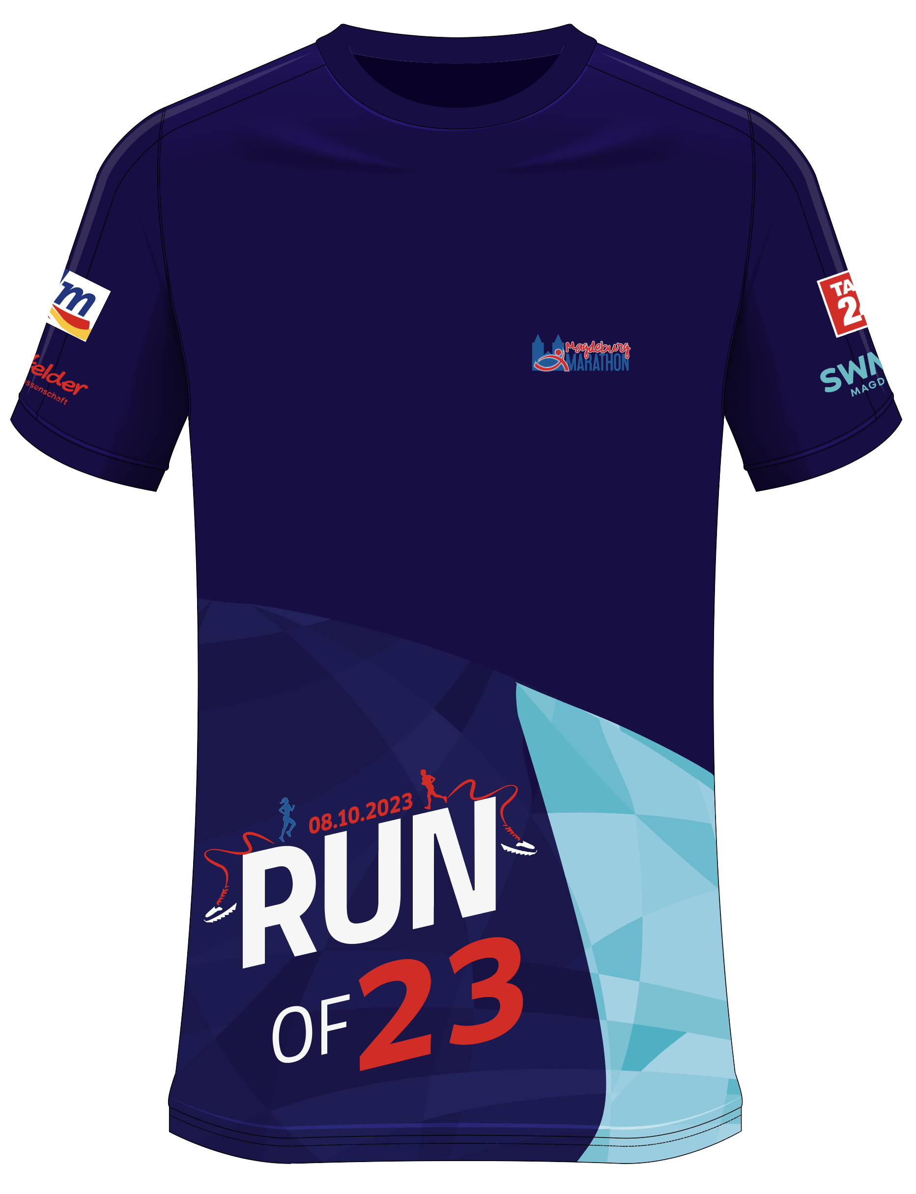 Shirt 19. Magdeburg-Marathon